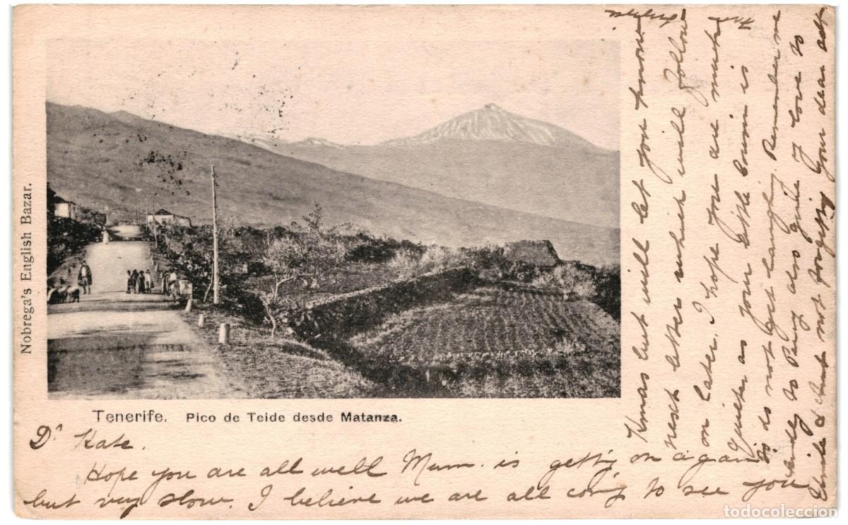 Postales: POSTAL PICO DE TEIDE DESDE MATANZA - Foto 1