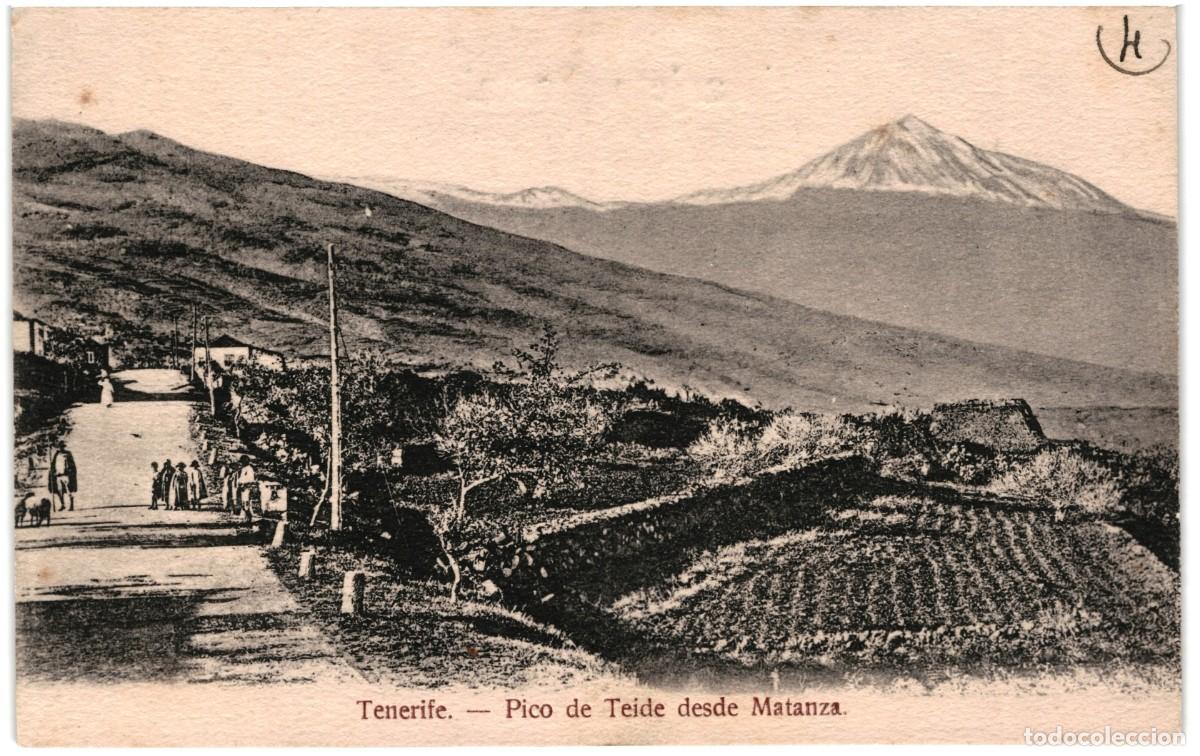 Postales: POSTAL PICO DE TEIDE DESDE MATANZA - Foto 1