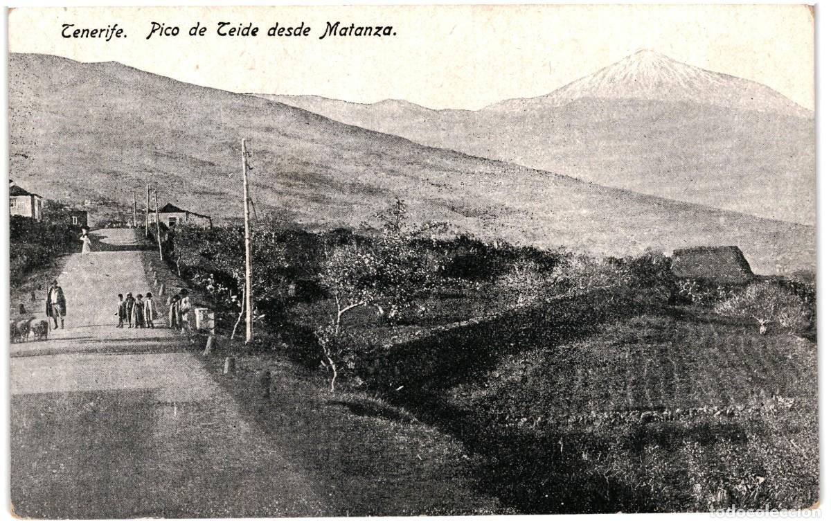 Postales: POSTAL PICO DE TEIDE DESDE MATANZA - Foto 1