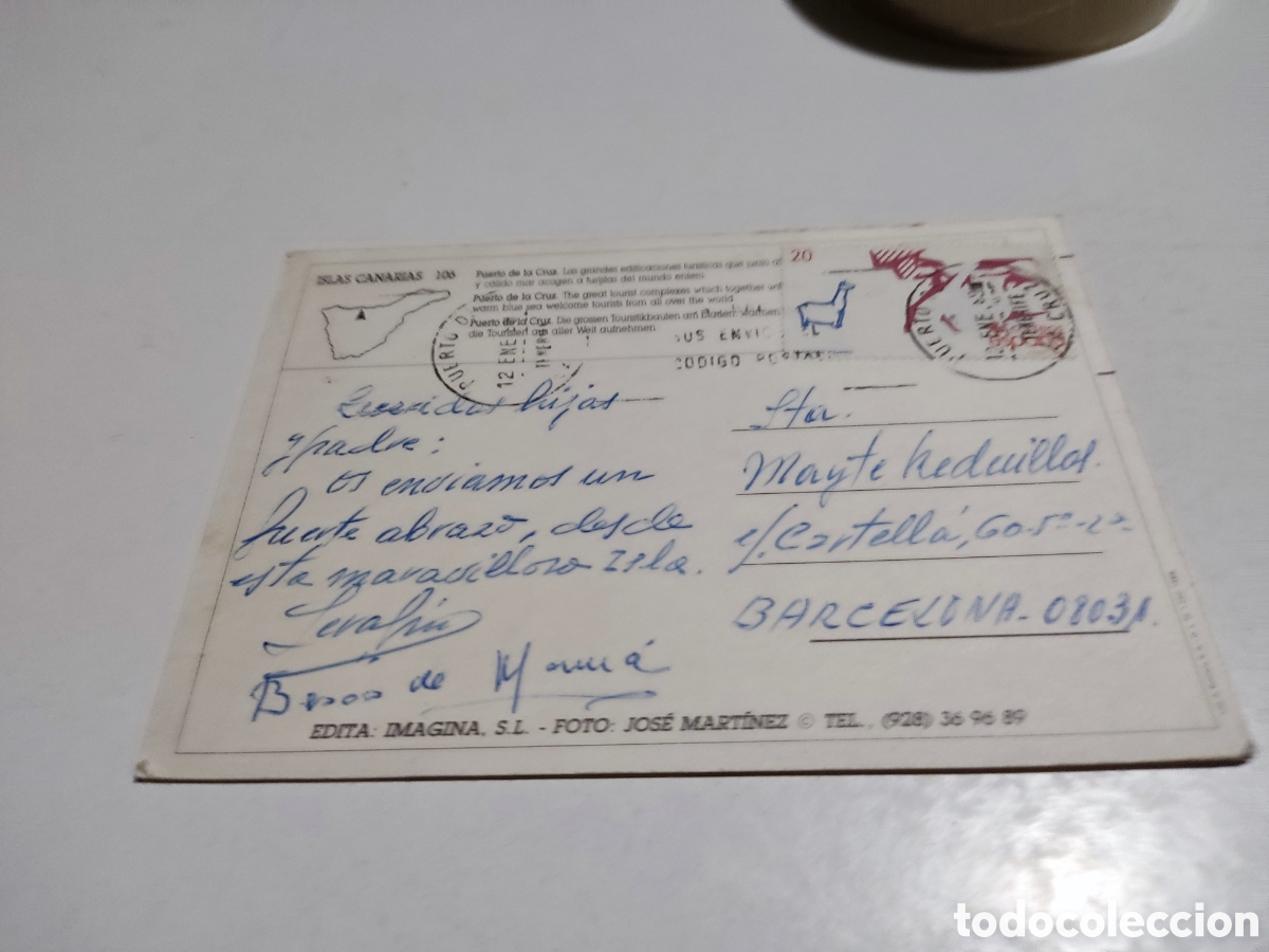 Postales: Postal Tenerife........ - Foto 2