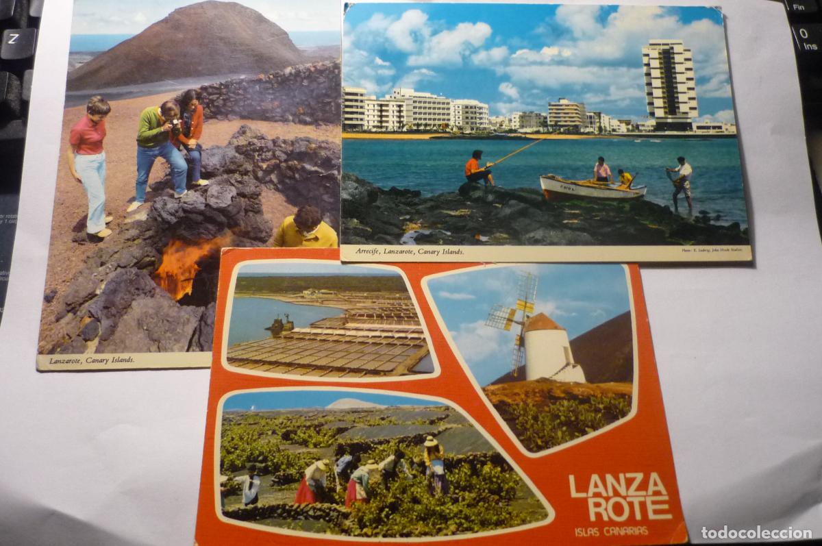 Postales: lote postales lanzarote.- cm - Foto 1