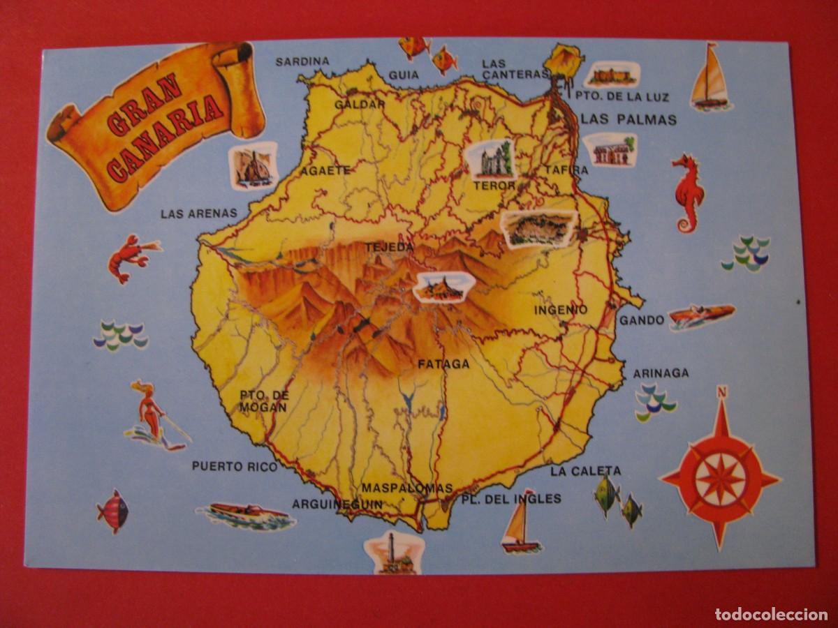 Postales: POSTAL DE GRAN CANARIA. ED. GLOBAL TRADERS. - Foto 1