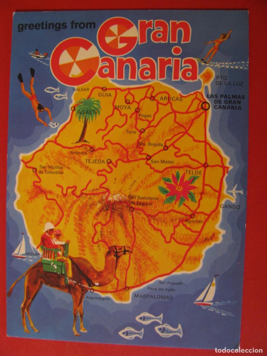 Postales: POSTAL DE GRAN CANARIA. ED. JOHN HINDE. - Foto 1