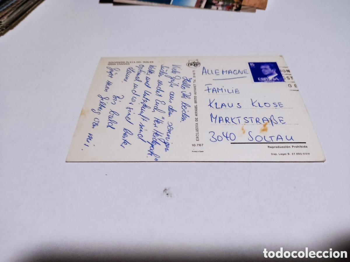 Postales: Postal Gran Canaria playa del ingl&eacute;s - Foto 2