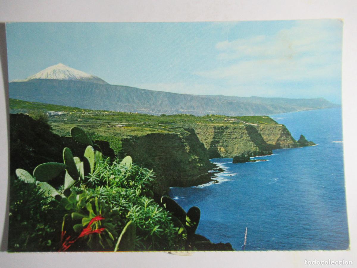 Postales: Tenerife - Paisaje con Teide y Mar - Foto 1
