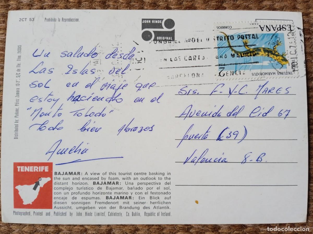 Postales: BAJAMAR - TENERIFE - ED. JOHN HINDE ORIGINAL - Foto 2