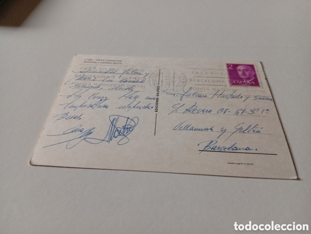 Postales: Postal islas canarias - Foto 2