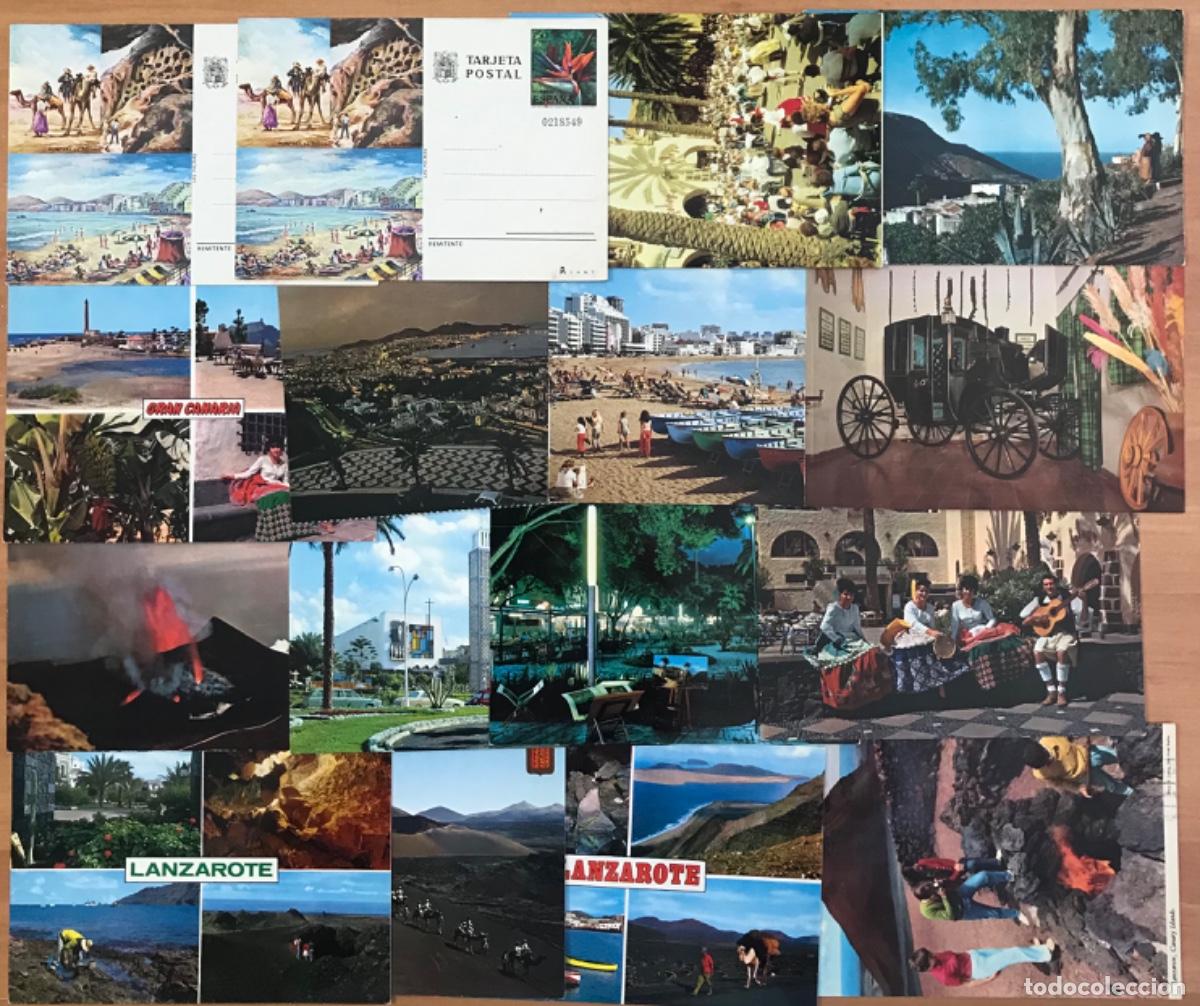Postales: Lote de 16 postales de las Islas Canarias. - Foto 1