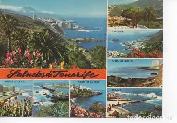 Postales: CANARIAS ESCRITA TENERIFE - Foto 1
