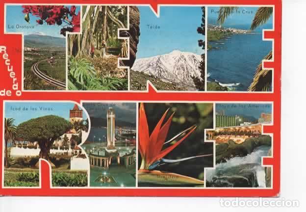 Postales: CANARIAS ESCRITA TENERIFE - Foto 1