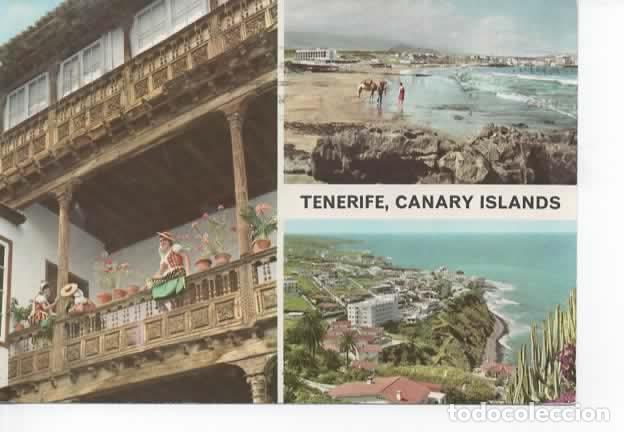 Postales: CANARIAS ESCRITA TENERIFE - Foto 1