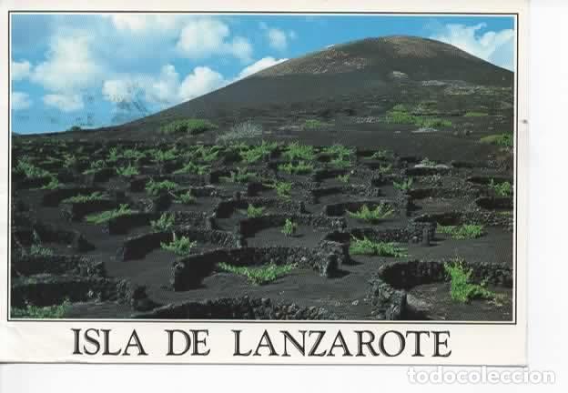 Postales: CANARIAS ESCRITA LANZAROTE LA GERIA - Foto 1
