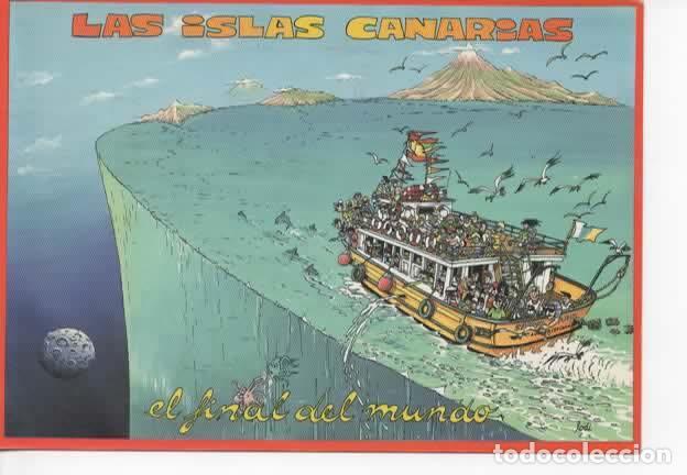 Postales: CANARIAS ESCRITA AL FINAL DEL MUNDO - Foto 1