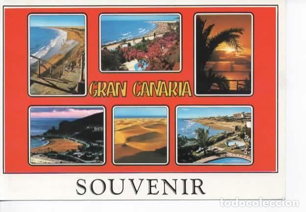 Postales: CANARIAS ESCRITA GRAN CANARIA - Foto 1