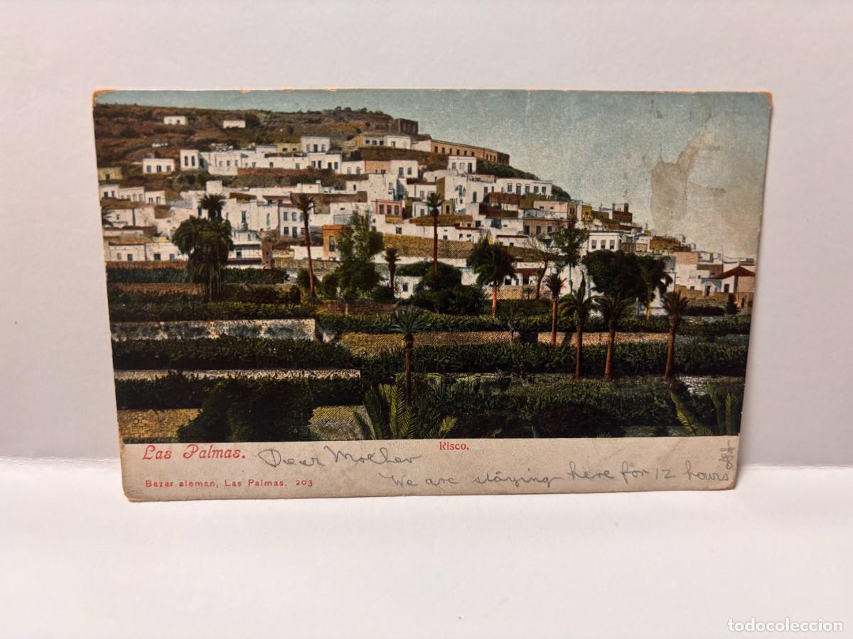 Postales: TARJETA POSTAL - CANARIAS - LAS PALMAS - RISCO - - Foto 1