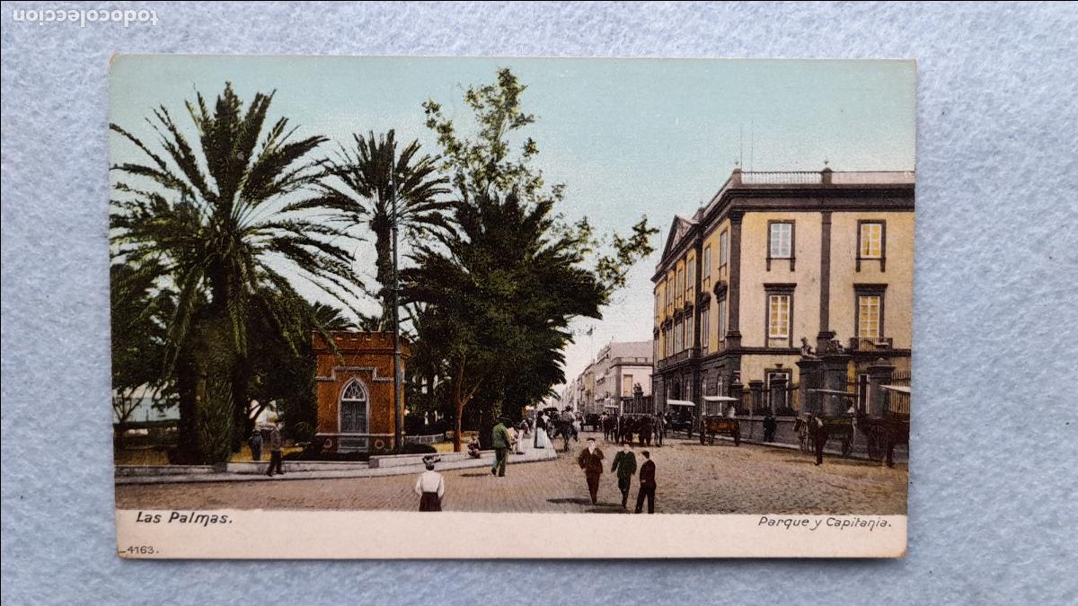 Postales: Las Palmas. Parque y Capitan&iacute;a. - Foto 1