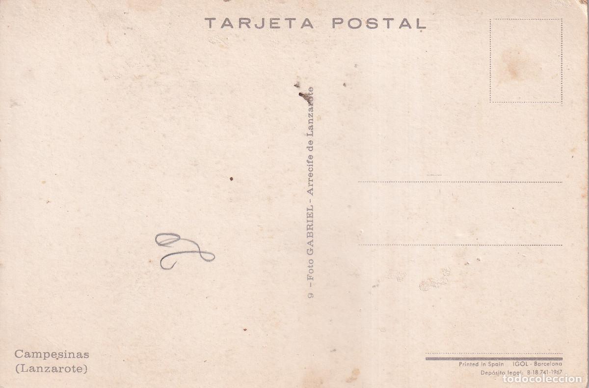 Postales: LANZAROTE CAMPESINAS - Foto 2