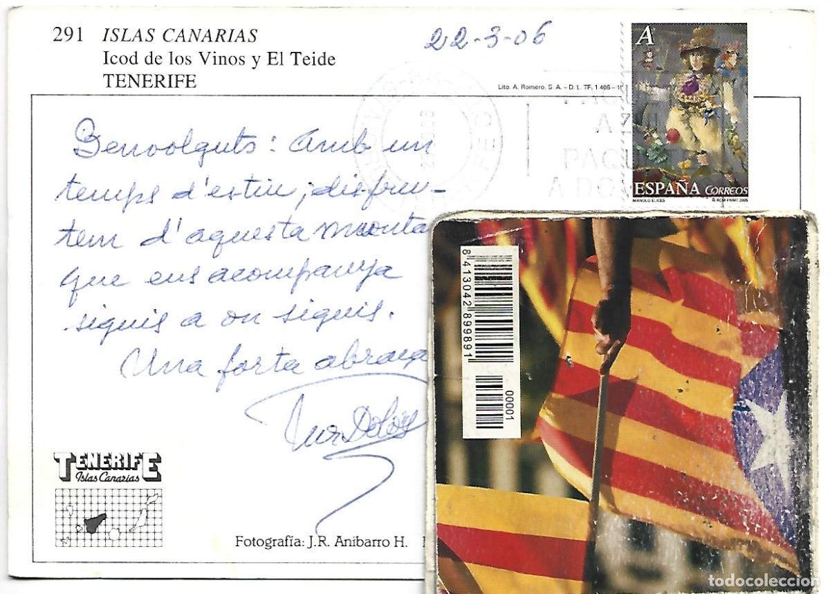 Postales: ICOD DE LOS VINOS Y EL TEIDE.- TENERIFE - Foto 2