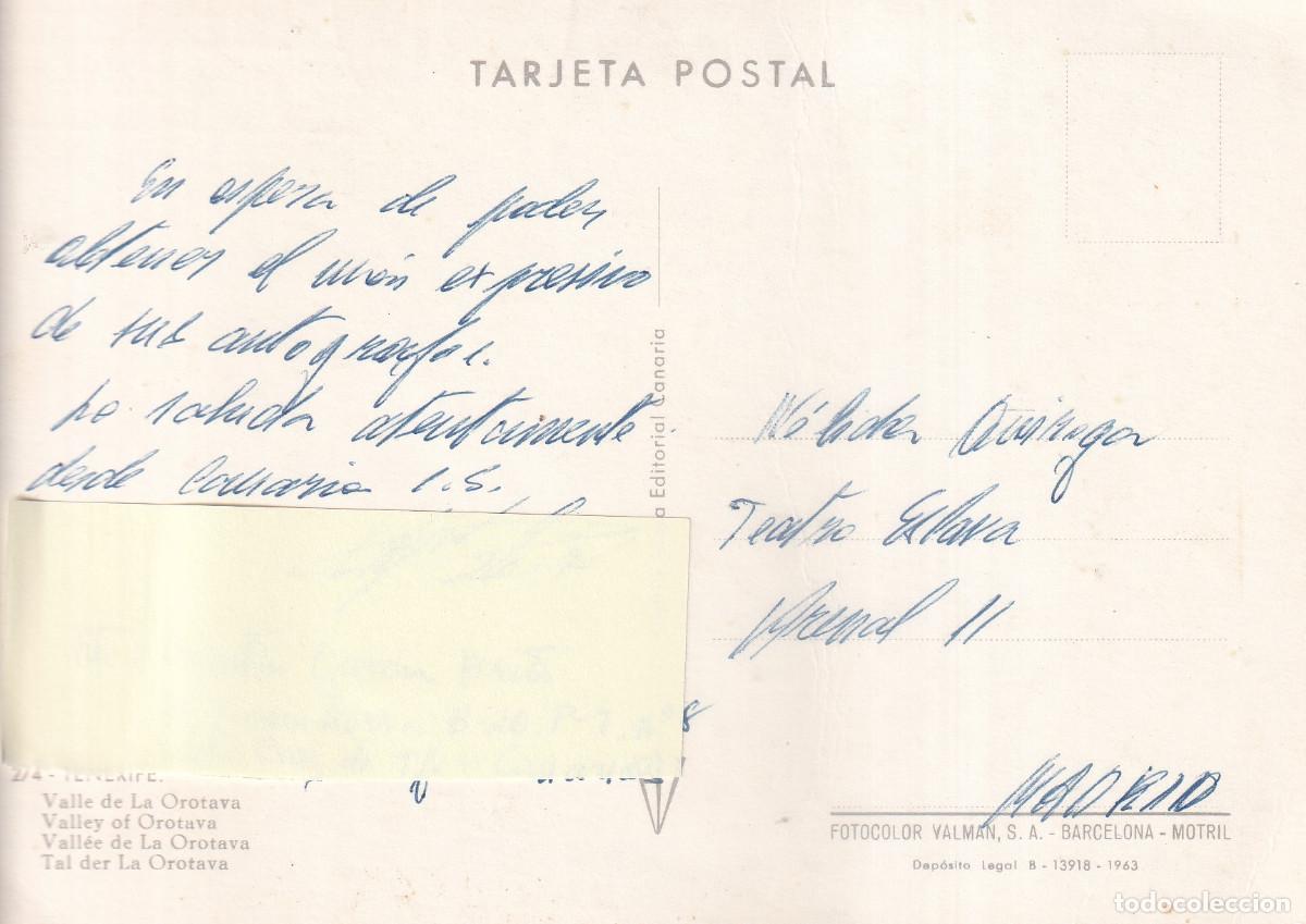 Postales: TENERIFE VALLE DE LA OROTAVA - Foto 2