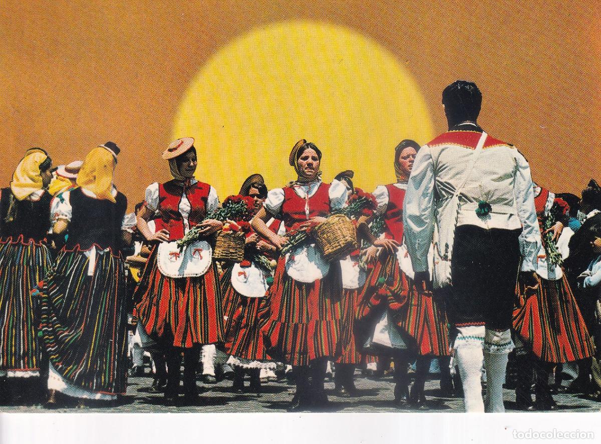 Postales: TRAJES TIPICOS CANARIAS - Foto 1