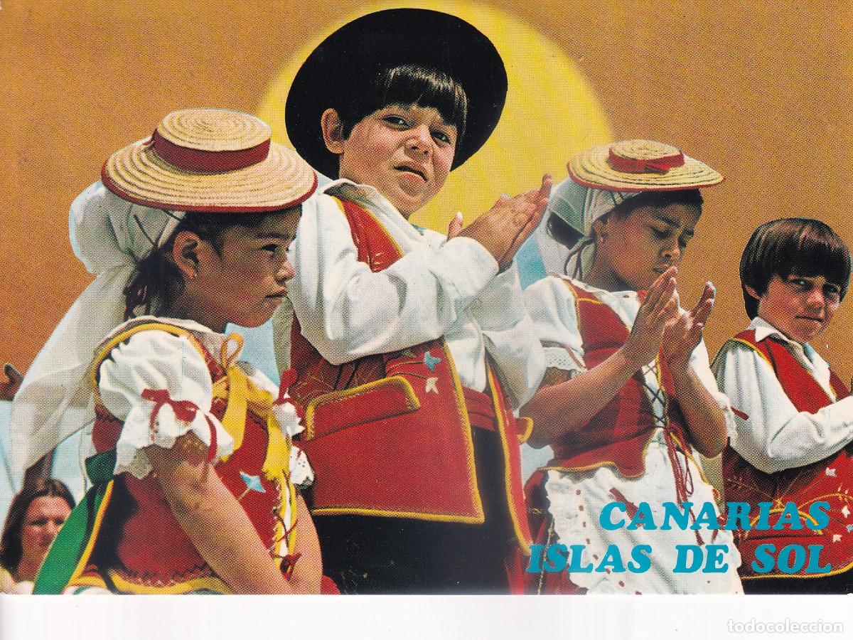 Postales: TRAJES TIPICOS CANARIAS - Foto 1