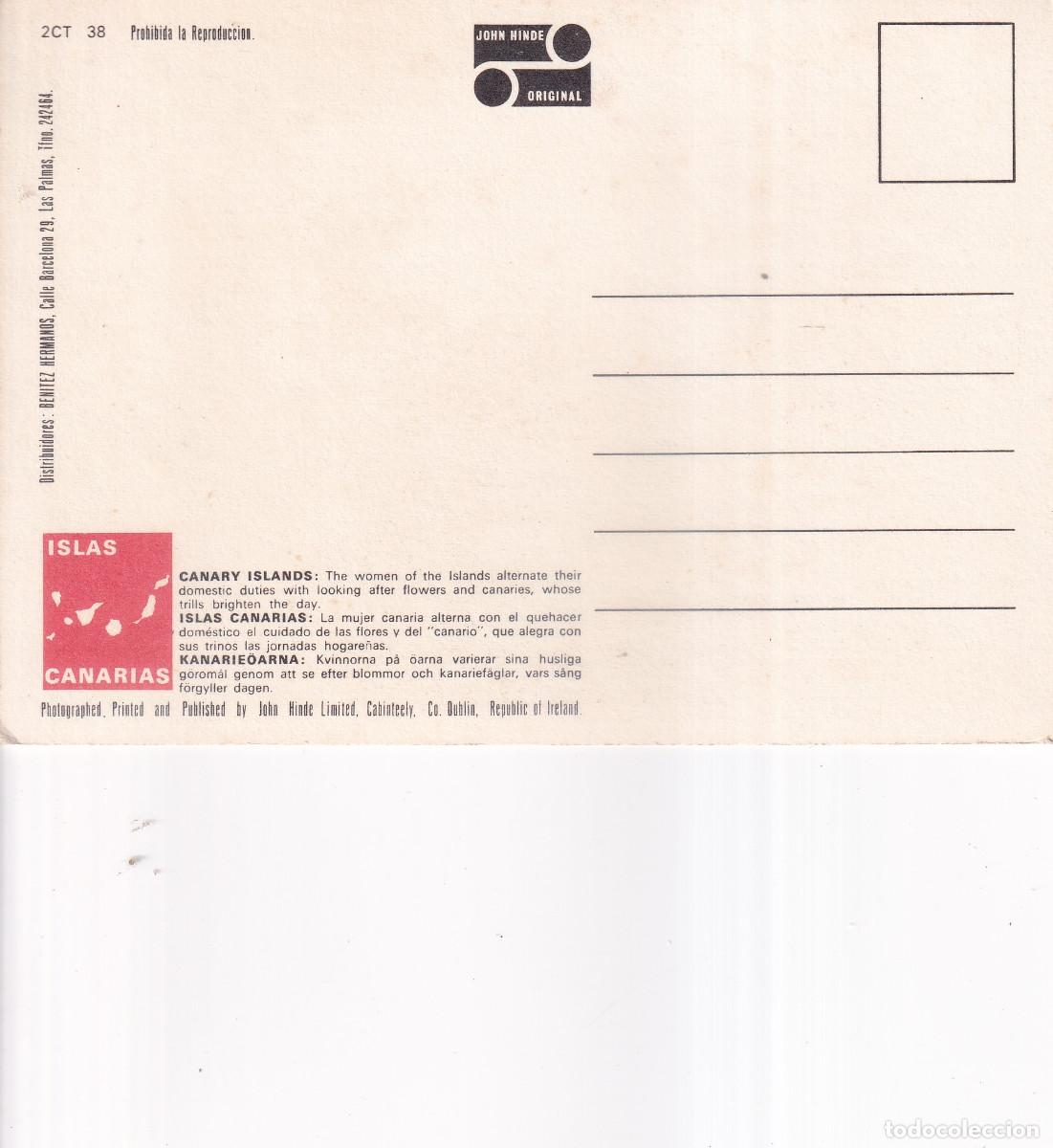 Postales: CANARIAS CASA TIPICA - Foto 2