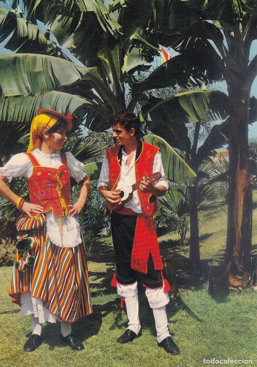 Postales: CANARIAS BAILES TIPICOS - Foto 1