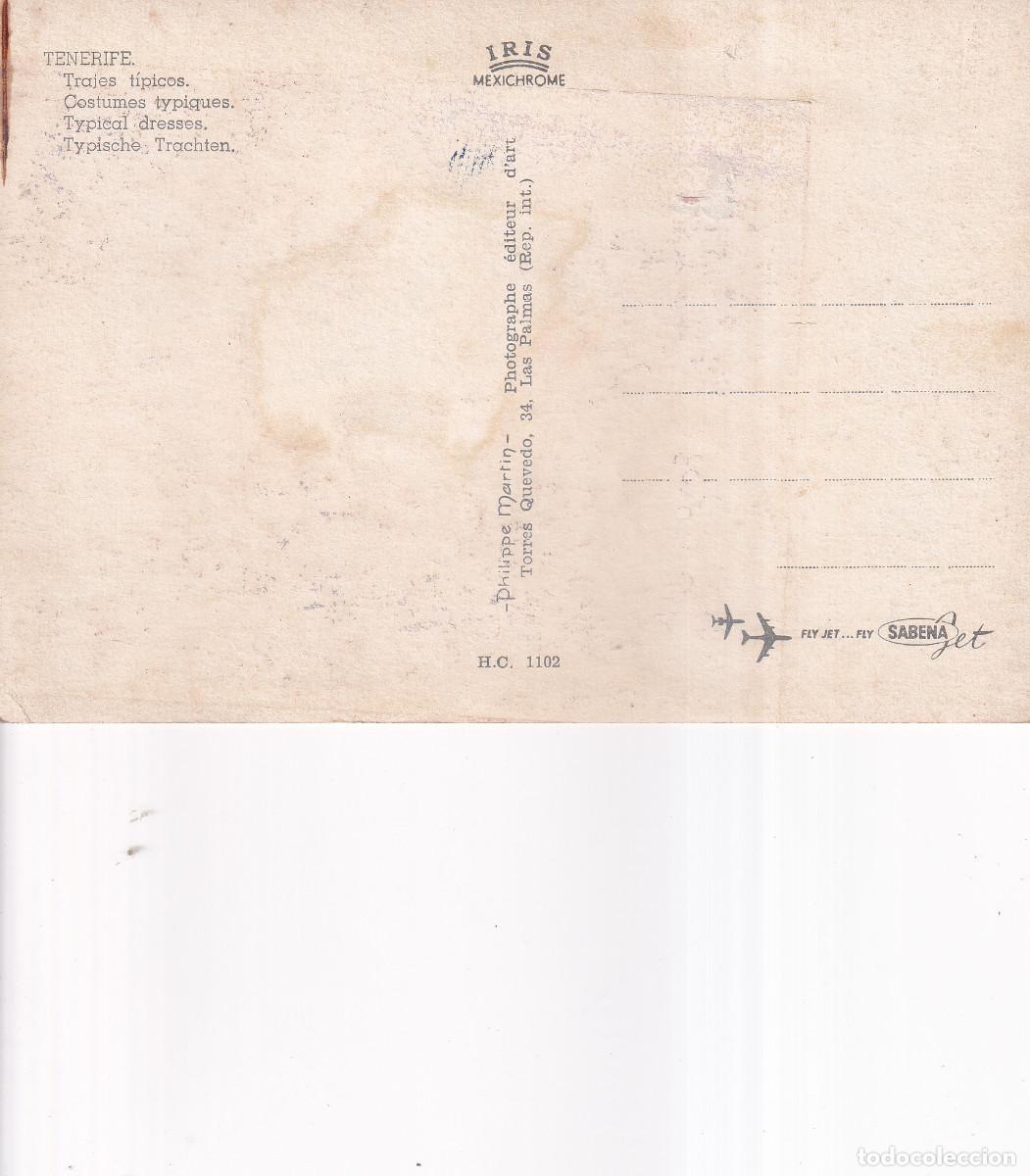 Postales: TENERIFE TRAJES TIPICOS - Foto 2
