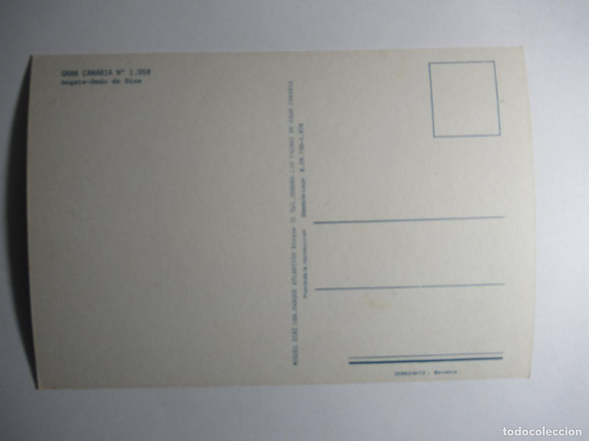Postales: Gran Canaria - Aegete. Dedo de Dios - Foto 2