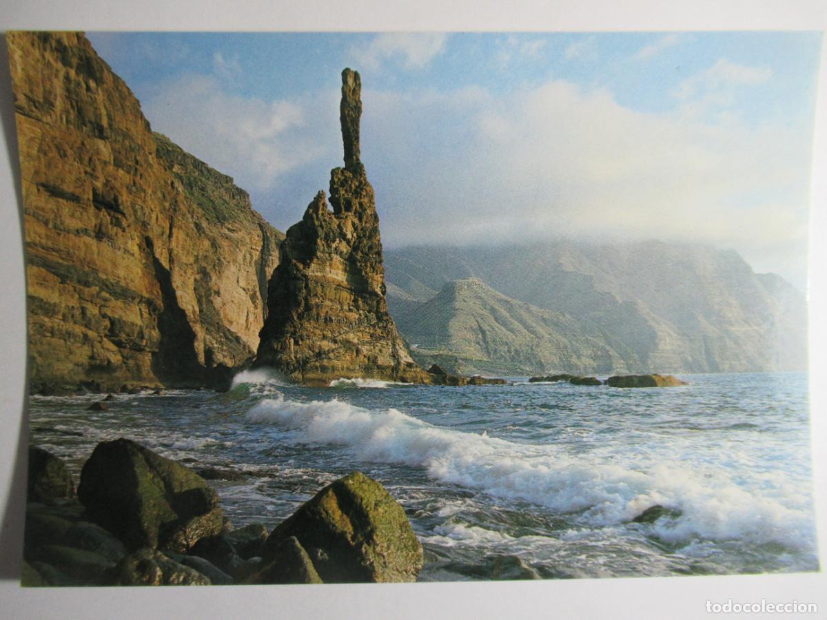 Postales: Gran Canaria - Aegete. Dedo de Dios - Foto 1