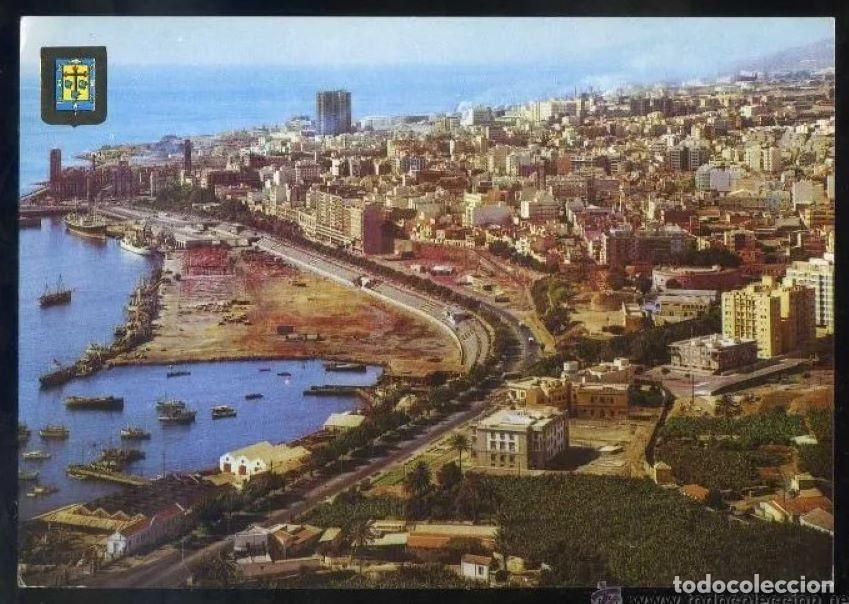 Postales: Santa Cruz de Tenerife *Vista...* Ed. Fisa n&ordm; 14. Escrita.