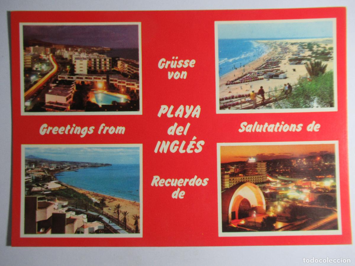 Postales: Playa del Ingl&eacute;s - Gran Canaria - Foto 1