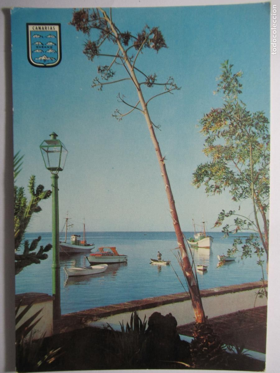 Postales: Lanzarote - Bah&iacute;a de Arrecife - Foto 1