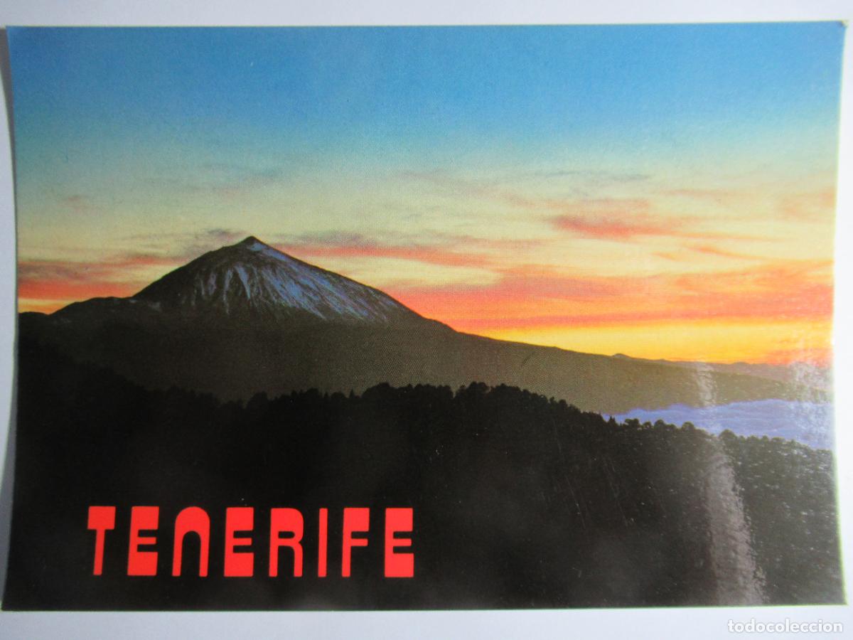 Postales: Tenerife - Teide. Atardecer - Foto 1