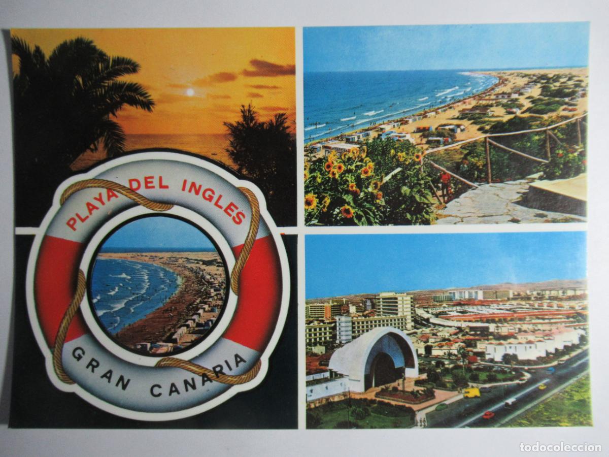 Postales: Playa del Ingl&eacute;s - Gran Canaria - Foto 1