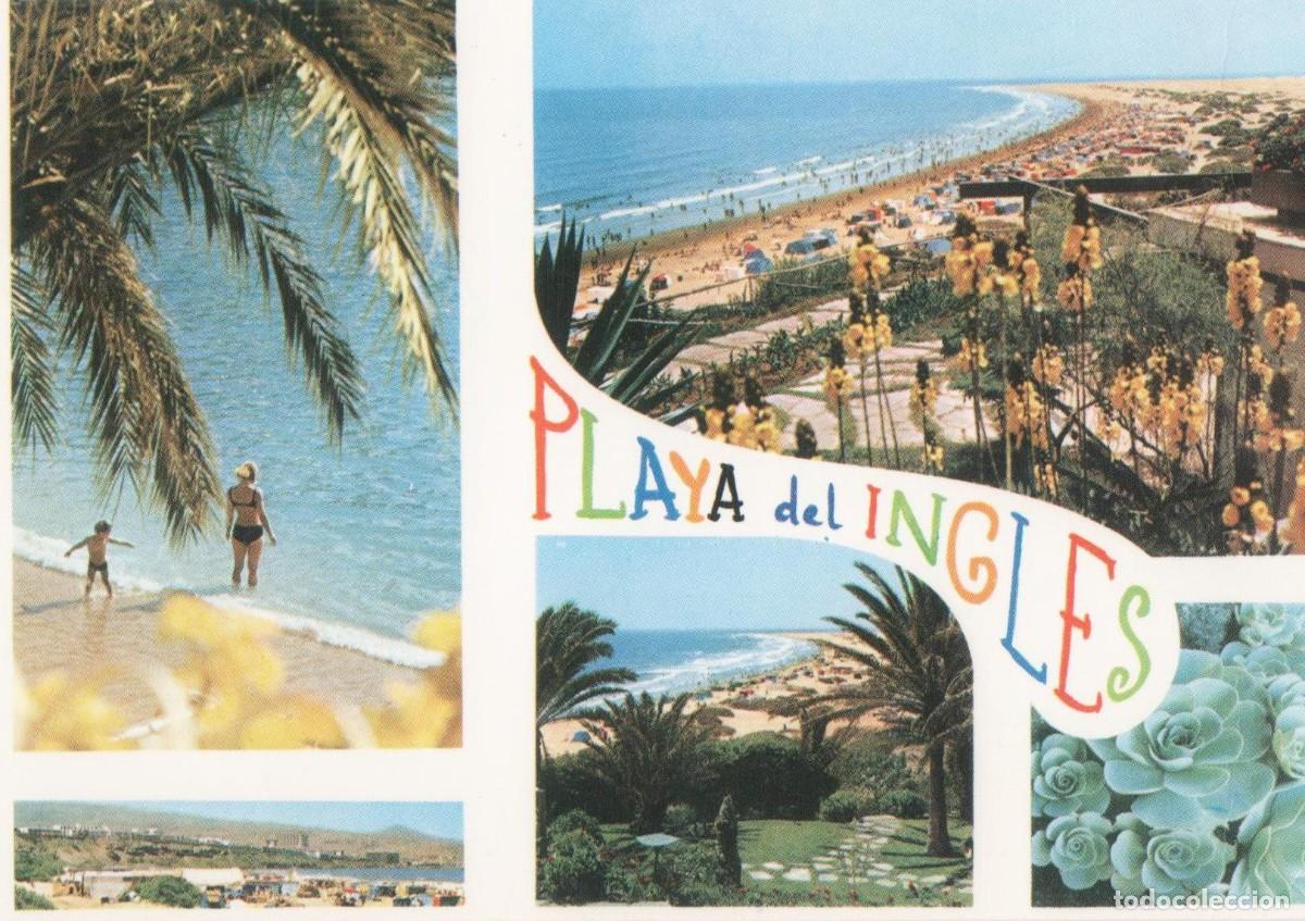 Postales: Gran Canaria-Playa del Ingl&eacute;s-sin circular- - Foto 1
