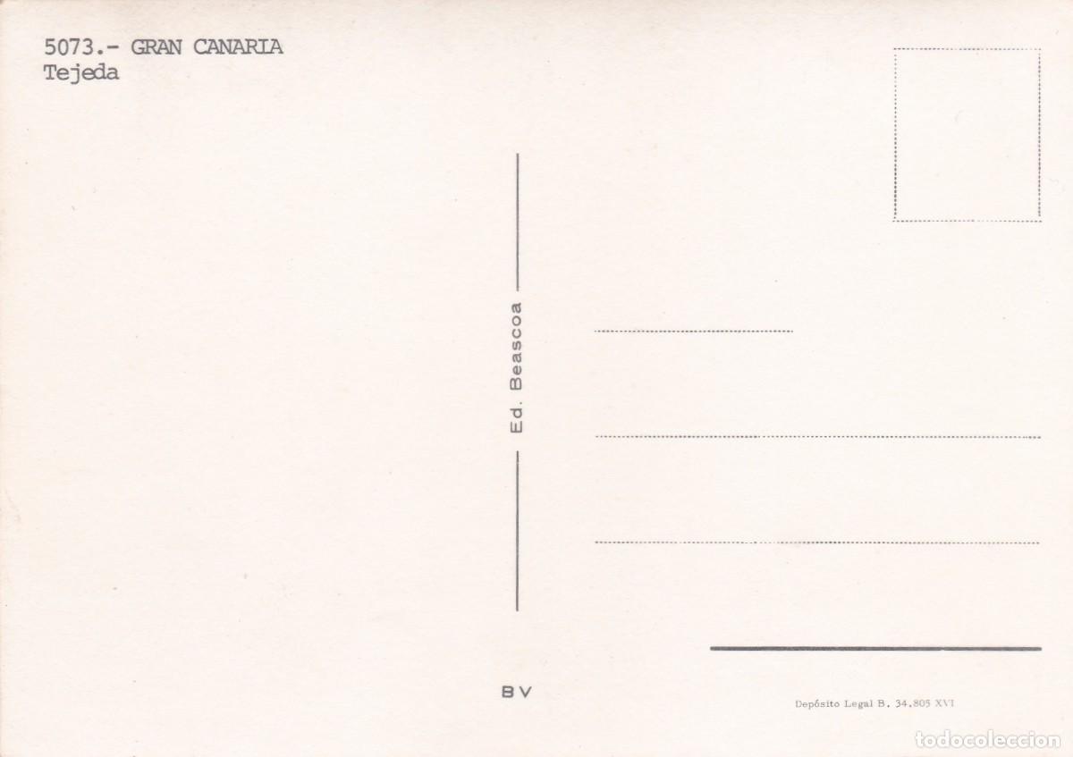 Postales: GRAN CANARIA. TEJEDA (1973) - Foto 2