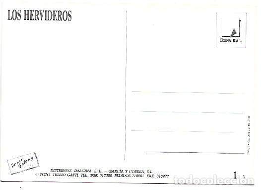 Postales: LOS HERVIDEROS.- LANZAROTE - Foto 2