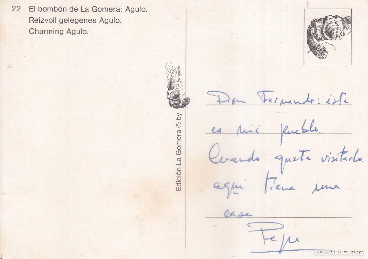 Postales: CANARIAS LA GOMERA AGULO - Foto 2