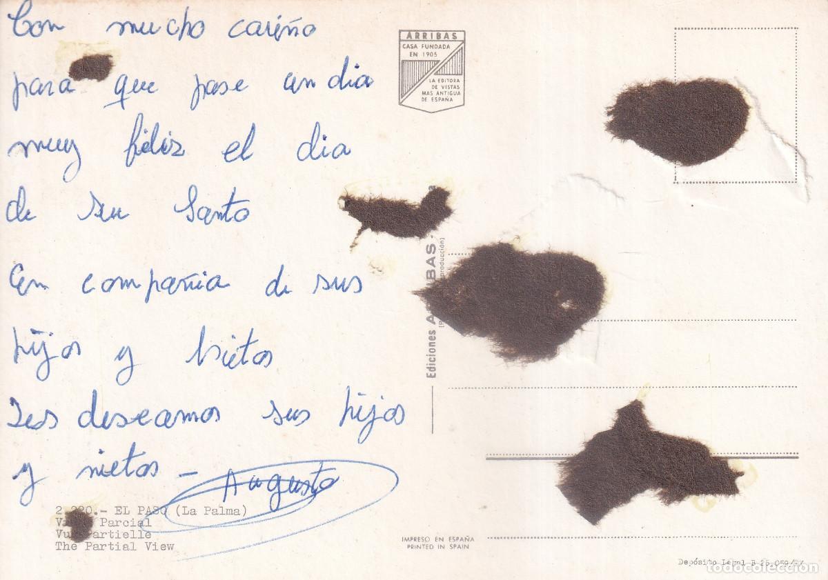 Postales: CANARIAS ISLA DE LA PALMA EL PASO - Foto 2