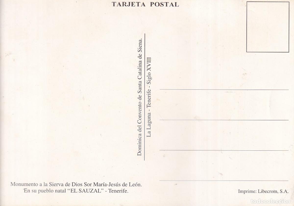 Postales: TENERIFE EL SAUZAL SIERVA DE DIOS - Foto 2