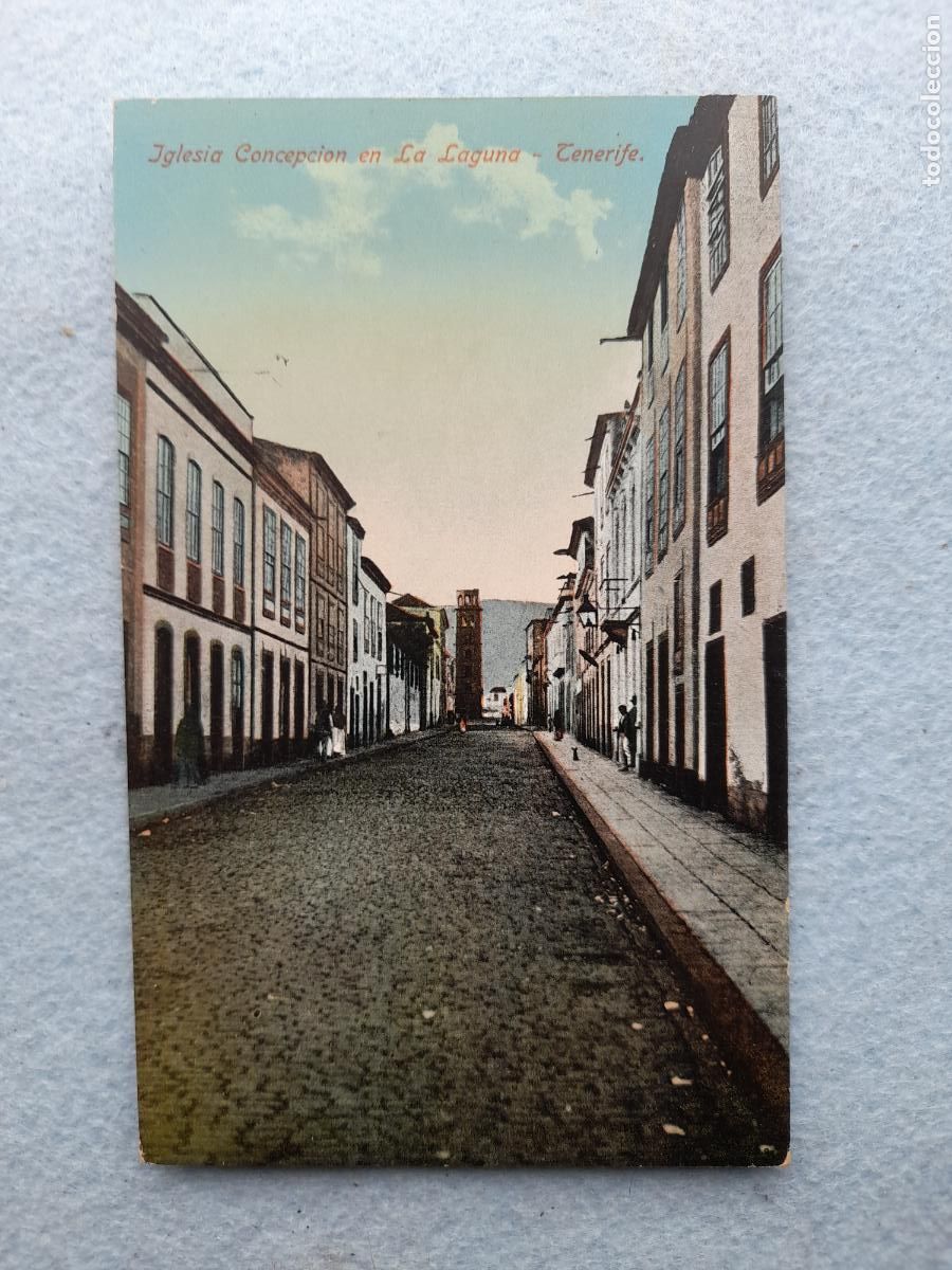Postales: Tenerife. Iglesia Concepci&oacute;n en La Laguna.
