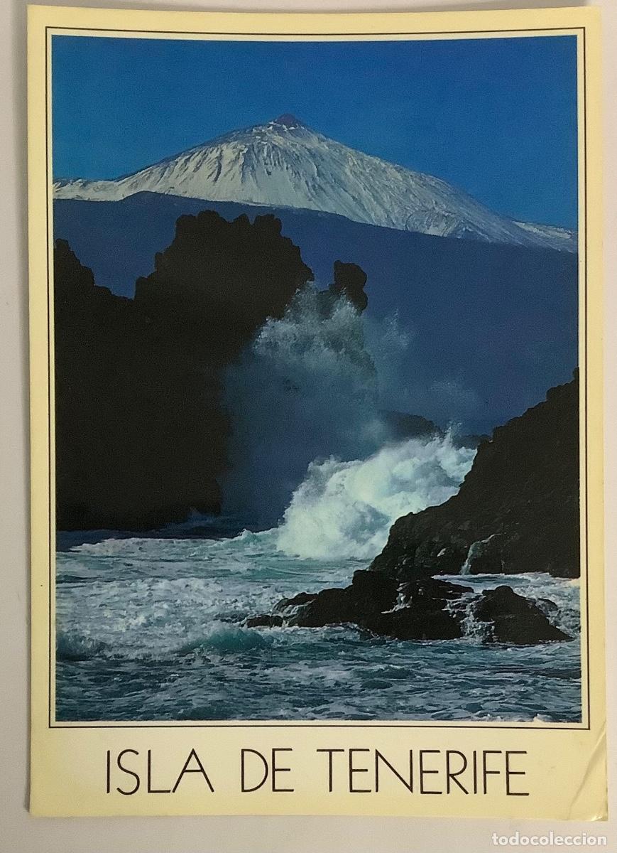 Postales: TENERIFE, Mes del Mar y Teide. Circulada 1992. - Foto 1