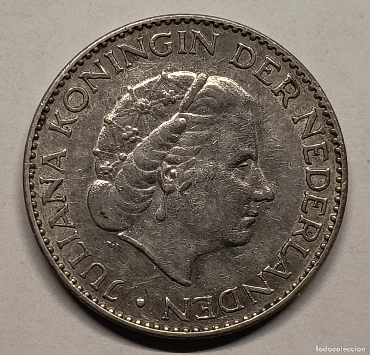 Postales: 1 Flor&iacute;n Pa&iacute;ses Bajos 1955 - Juliana I