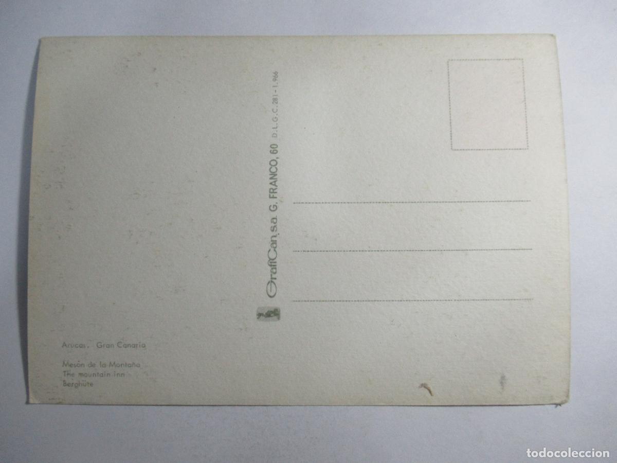 Postales: Arucas - Meson de la Monta&ntilde;a - S/C - Foto 2