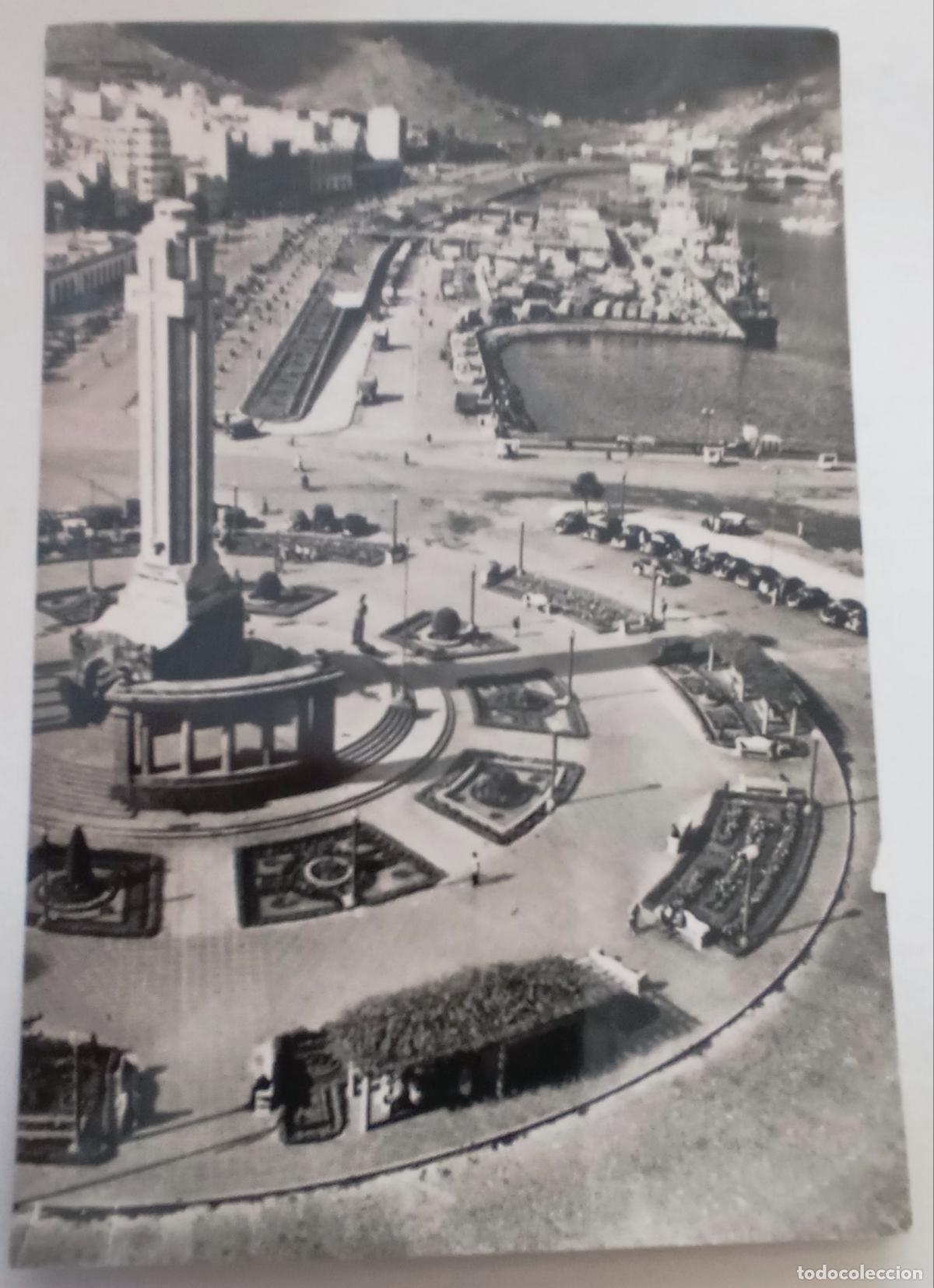 Postales: SANTA CRUZ DE TENERIFE. MONUMENTO A LOS CA&Iacute;DOS. SERIE I- N&ordm; 7308. CAMPA&Ntilde;A Y PUIG FERR&Aacute;N