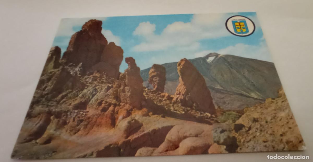 Postales: TENERIFE. ROCAS EN LAS CA&Ntilde;ADAS DEL TEIDE. ED. BERGAS. N&ordm;23