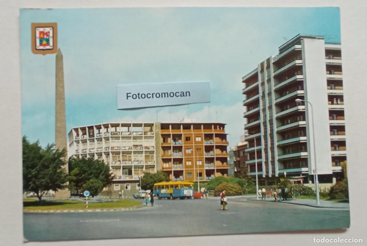 Postales: LAS PALMAS DE GRAN CANARIA. PLAZA TOM&Aacute;S MORALES. ED. FISA. ESCUDO DE ORO. N&ordm;126