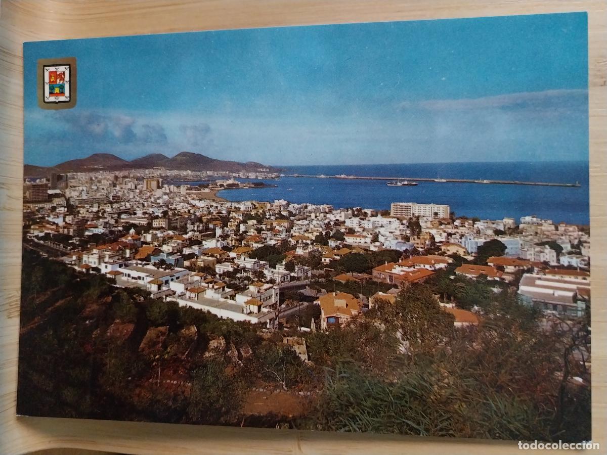Postales: LAS PALMAS DE GRAN CANARIA ED FISA 114 SC ORIGINAL SELLO PAR AVION