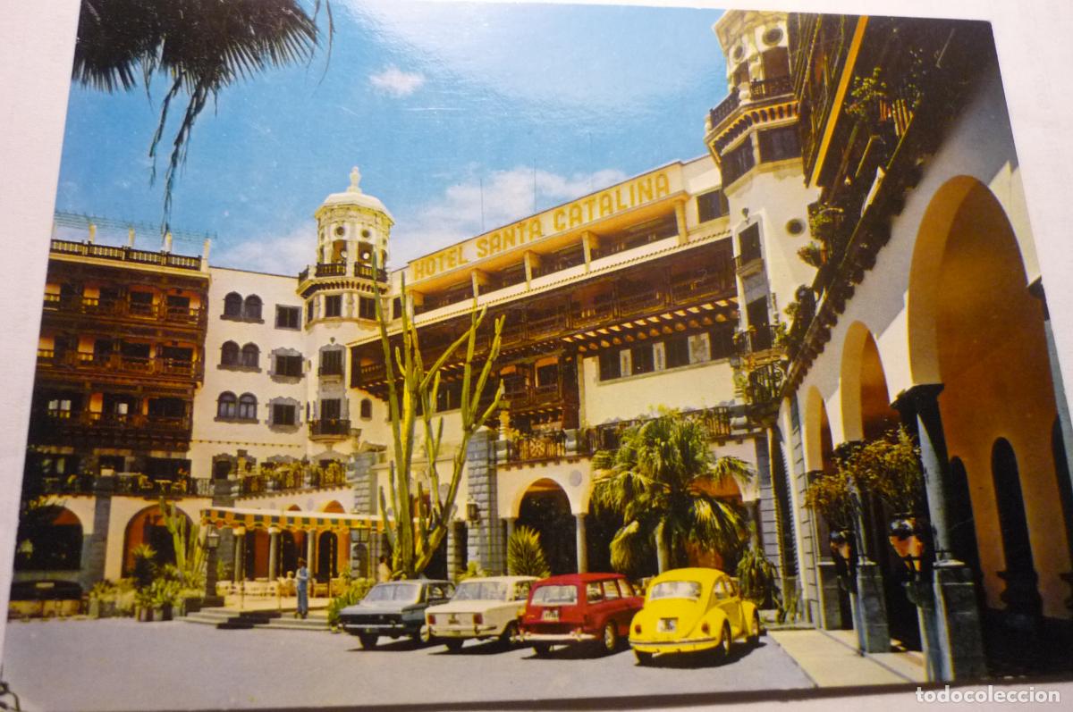 Postales: postal hotel santa catalina las palmas g canaria coches cm